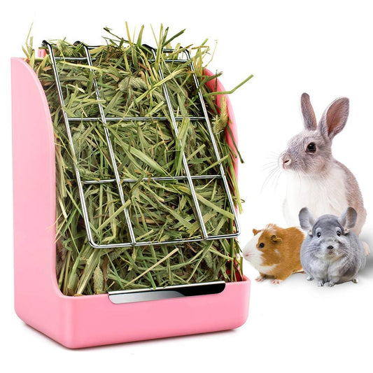 Mangeoire à herbe pour lapin